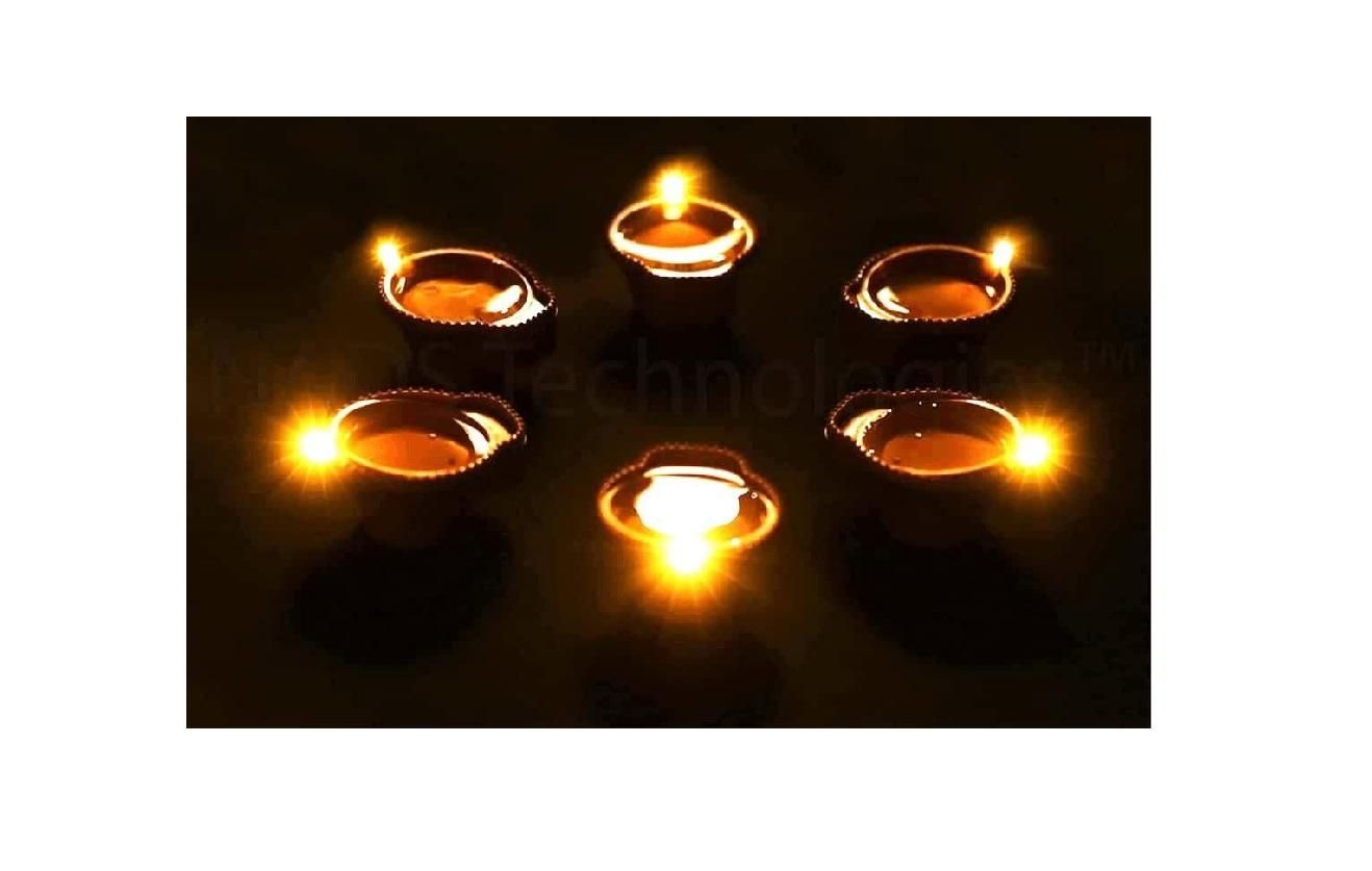 Water-Activated LED Diyas – Safe & Reusable Ambient Lights