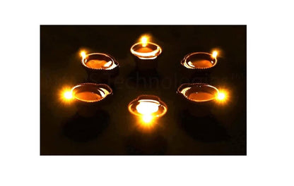 Water-Activated LED Diyas – Safe & Reusable Ambient Lights